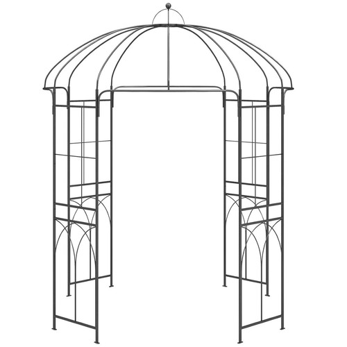 Metal garden rose - metal, arch