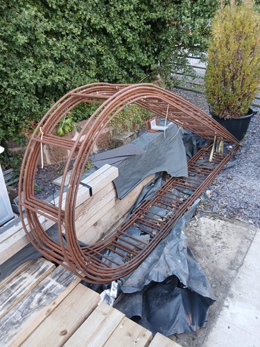 Xxl metal garden patio - garden, arch
