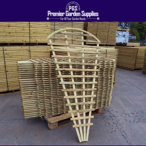 6ft fan trellis seconds - 6ft, [seconds]