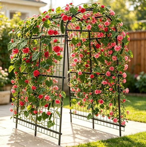 Metal garden arch - metal,