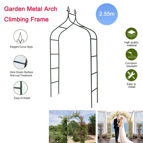 100 metal garden - 100", arch