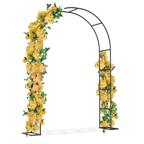 Garden arch metal 4x1 6m - arch, 2.4x1.6m