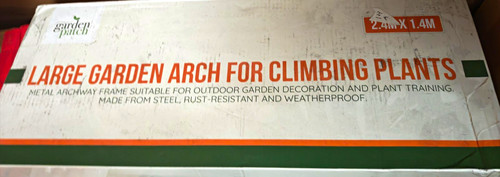 240cm garden arch trellis - garden,