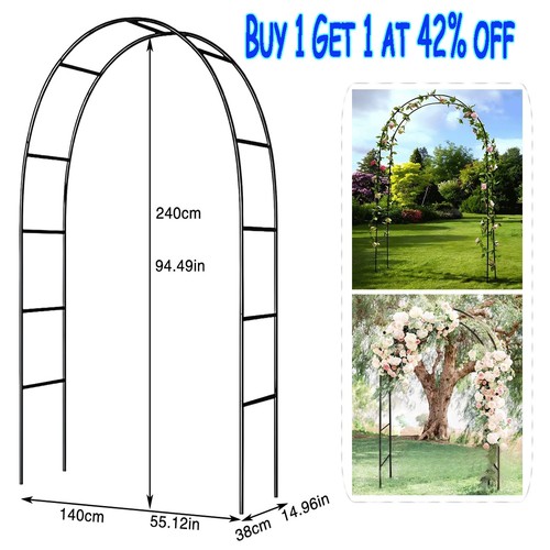 Garden arch trellis - 2.4m,