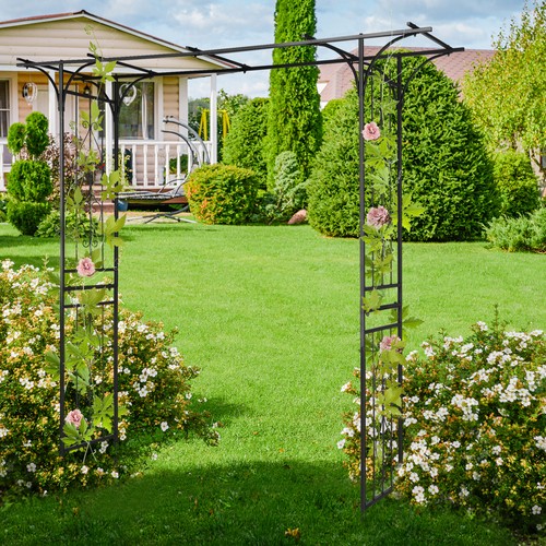 Garden arch metal frame - arch,