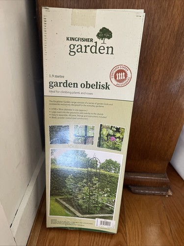 Obelisk black metal - 1.9m,