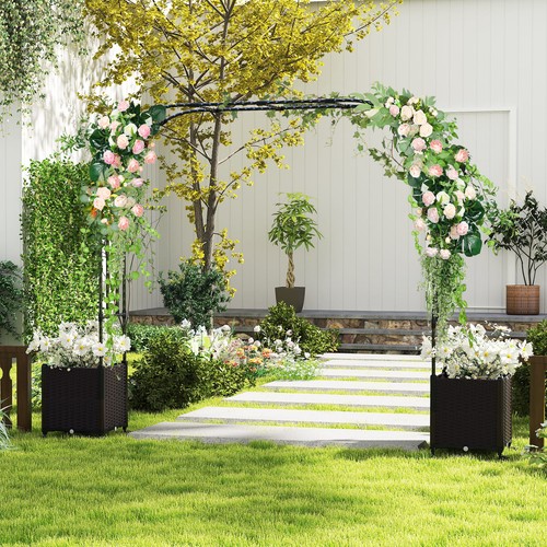 Arbor archway planter - arbor,