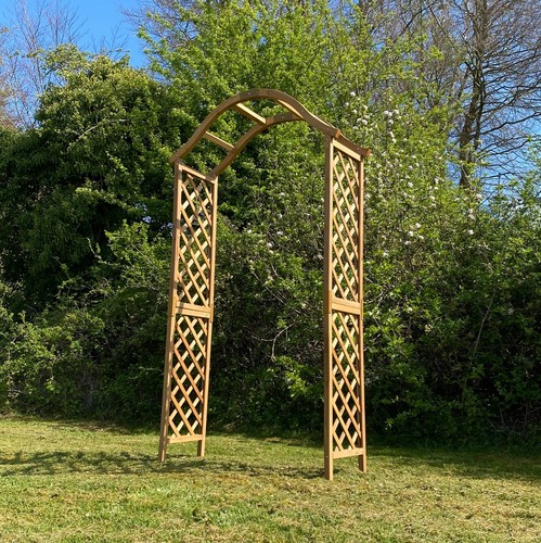 Wooden garden arch pergola - arch,