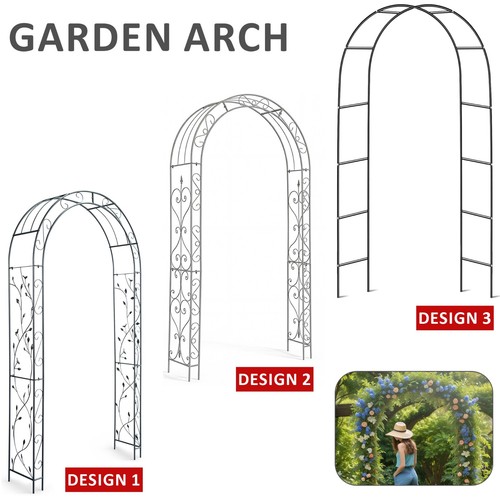 Heavy metal garden - garden, arch