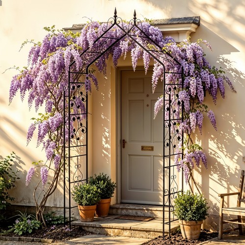 Garden arch trellis anti - trellis, anti-rust