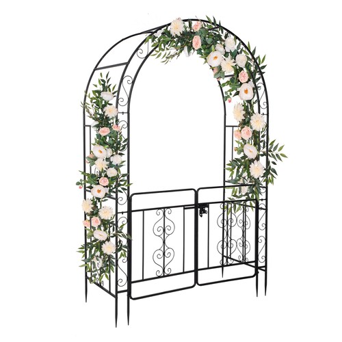 7ft metal garden arch - 7ft,