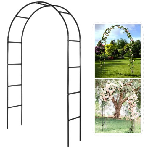 Metal garden arch - garden, trellis