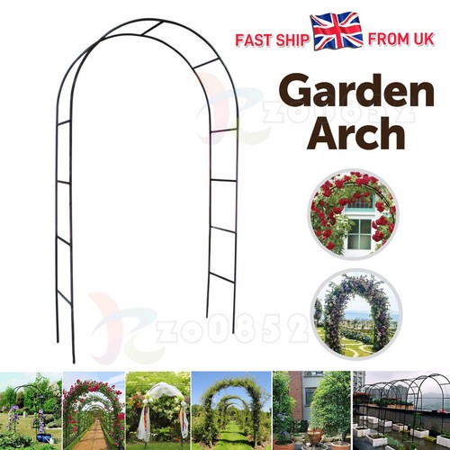 Metal garden arch trellis - 2.4m,