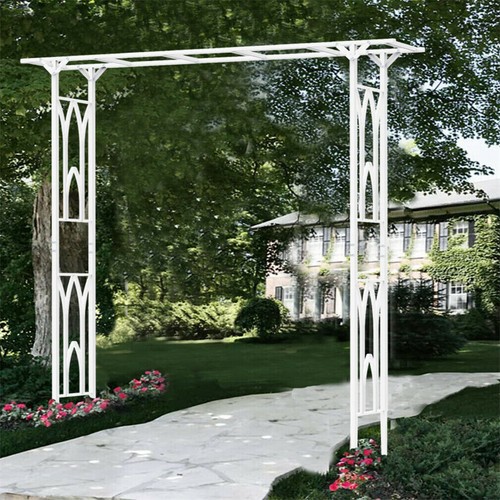 Wide garden arch metal archway - wide,