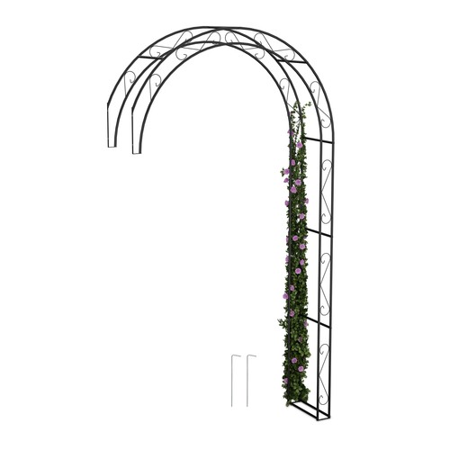 Half arbour trellis rose - arbour, arch