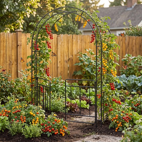 Garden arch heavy duty metal - arch,