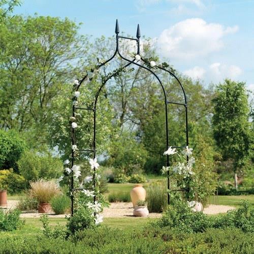 Metal garden arch rose - garden,