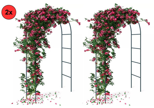 Garden arch pack 4m metal - arch,