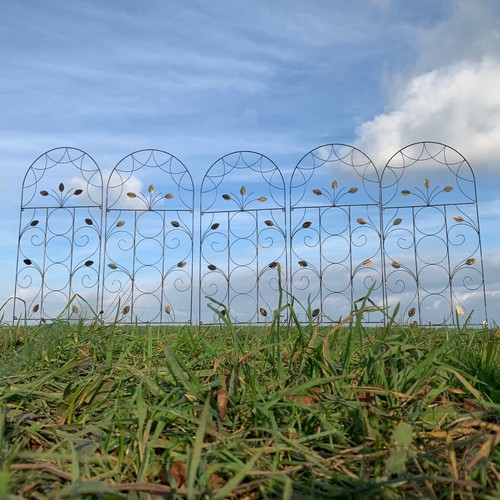 Metal garden trellis plant - garden,