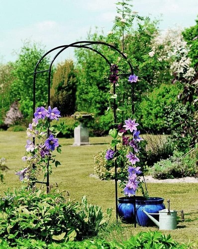 Metal trellis archway - metal,