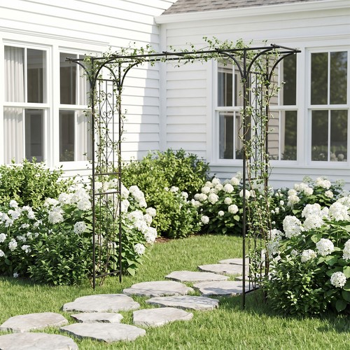 18m garden arch - 2.18m, metal